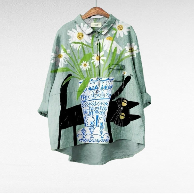 Isabelle™ | Fashionable Vintage Blouse