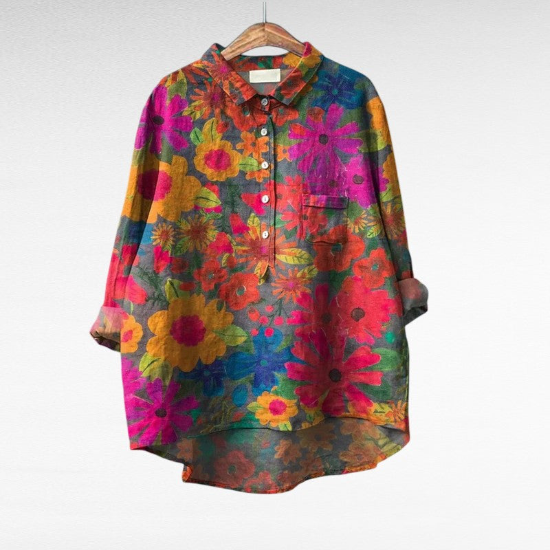 Nora™ | Classic Floral Blouse
