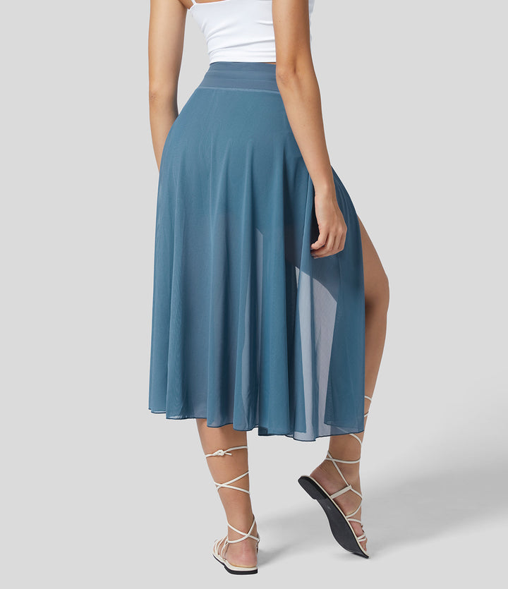 Shirley™ | High-Waisted 2-in-1 Skirt