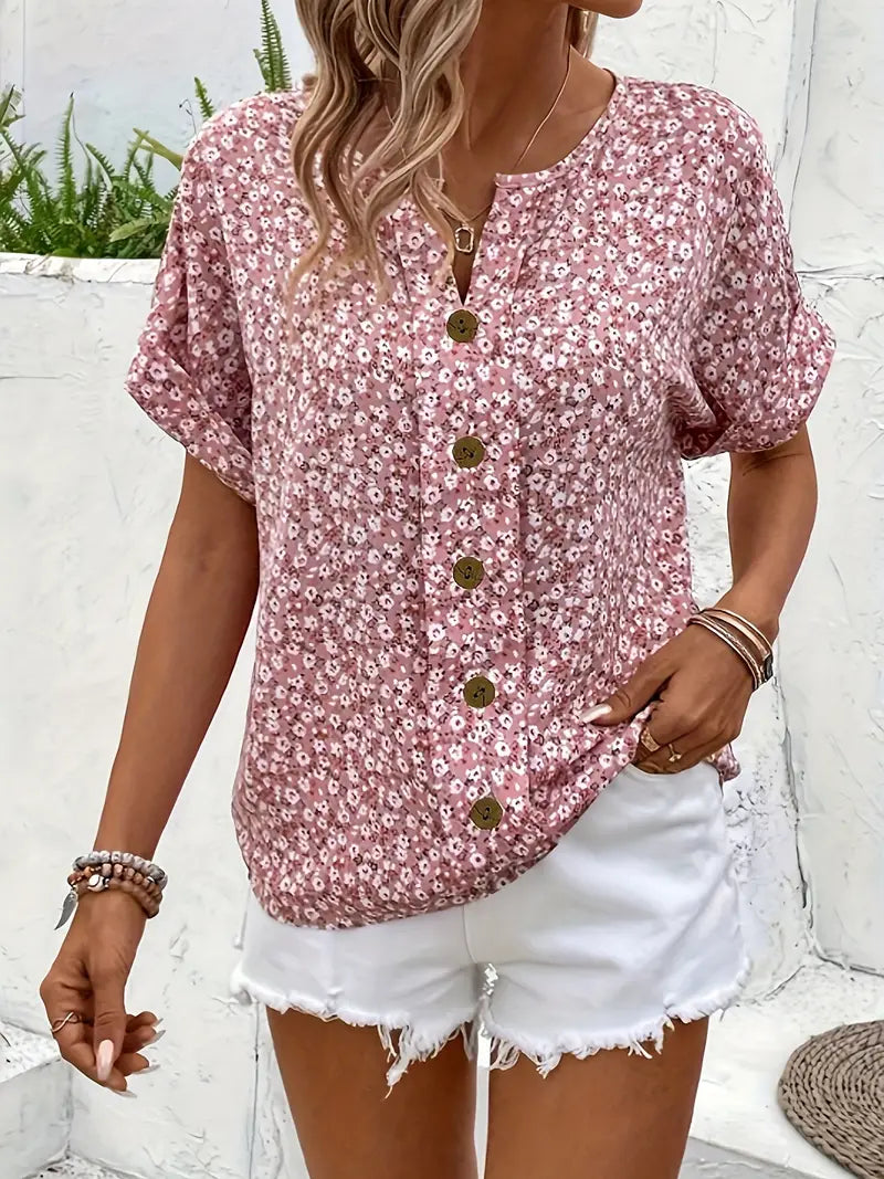 Jullia™ | Button Summer Top