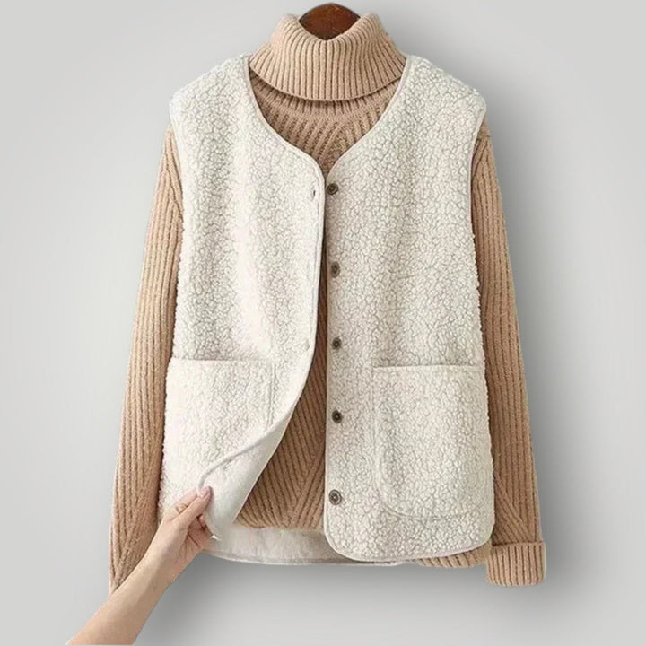 Julia™ - Versatile Chic Wool Vest