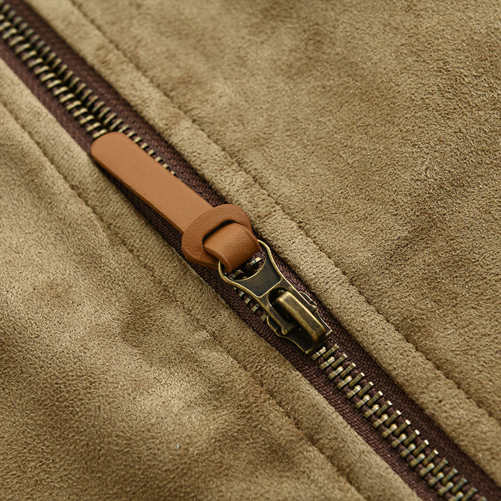 Edison Vintage Buckskin Leather Jacket