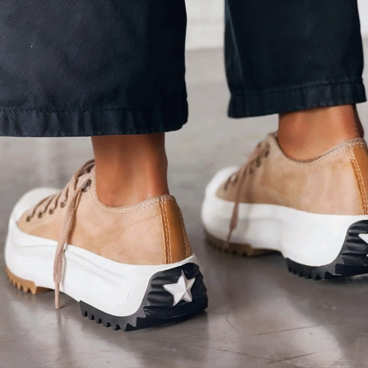 Everly™ | Leather Sneakers