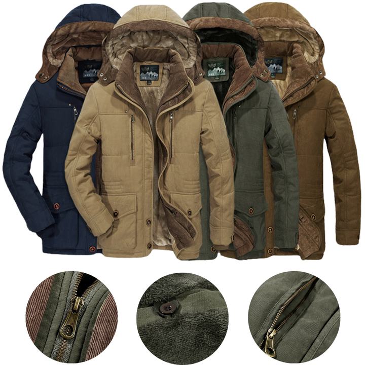 MAXIMILIAN - FLEECE-LINED JACKET