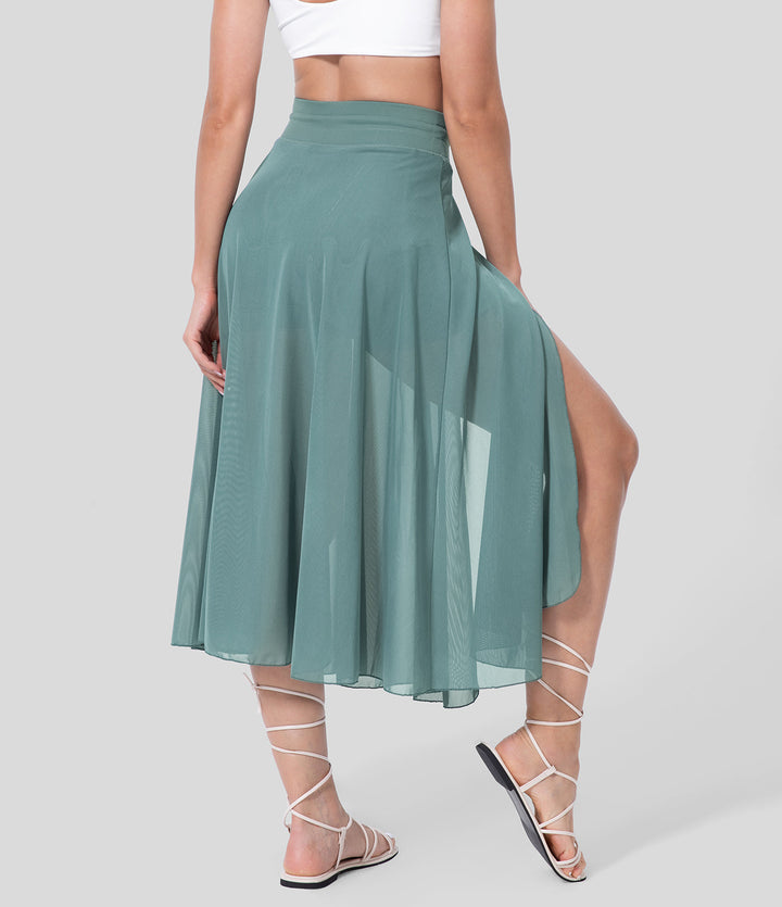 Shirley™ | High-Waisted 2-in-1 Skirt