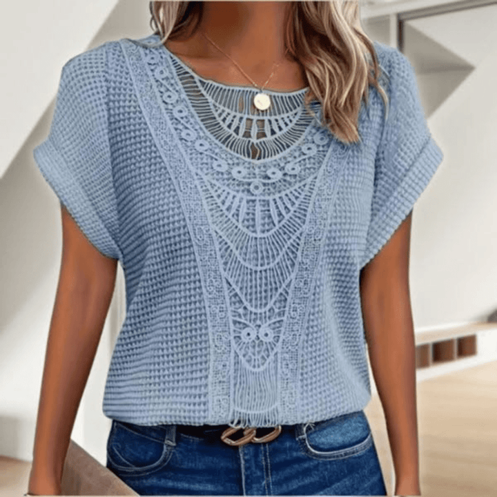 Karina™ | Elegant Ibiza-style blouse