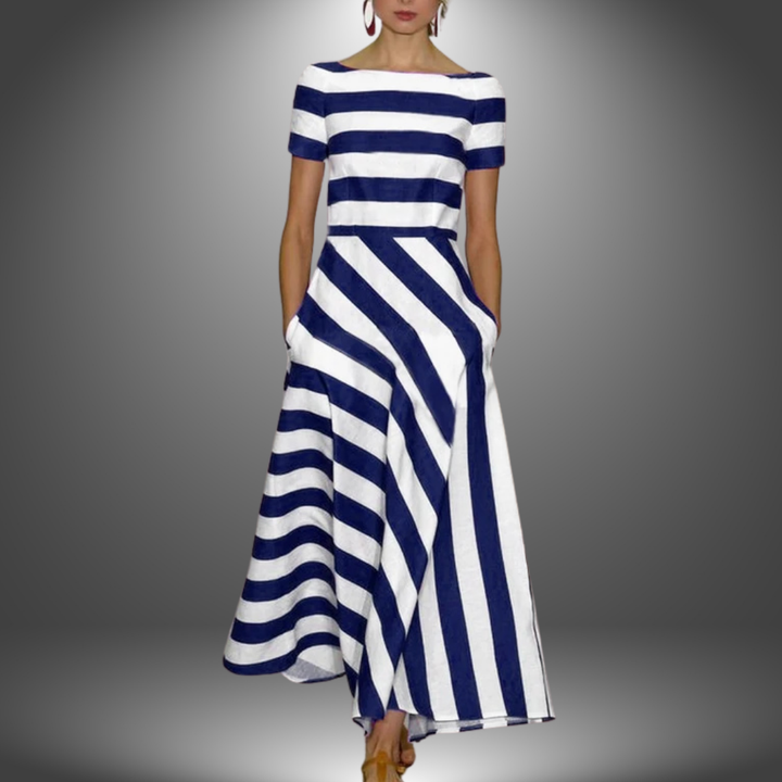 Penelope™ | Striped Maxi Dress