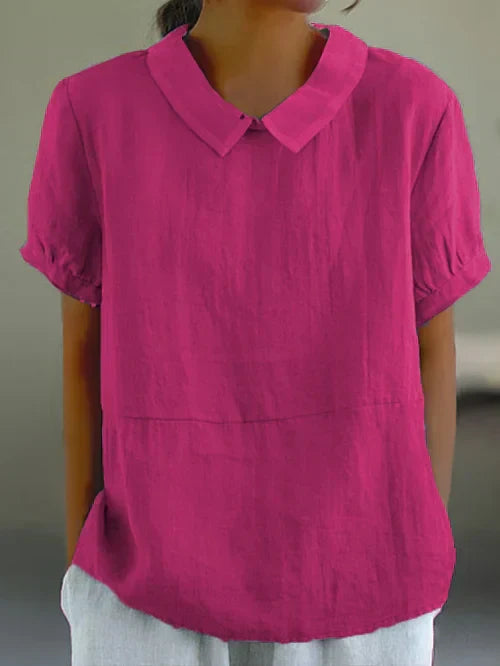 Ronda™ | Relaxed Fit Collared Blouse