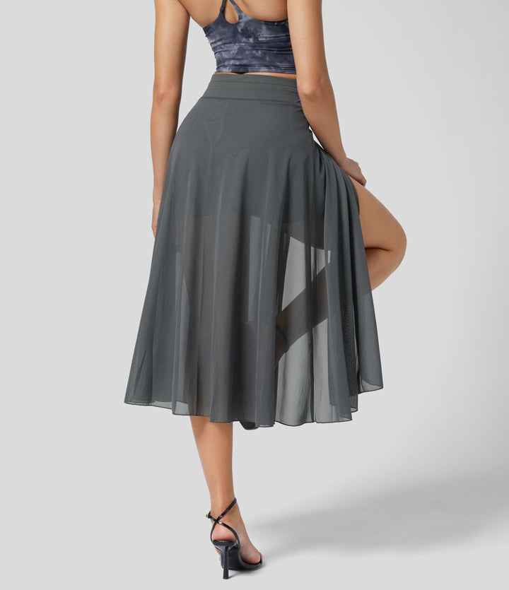 Shirley™ | High-Waisted 2-in-1 Skirt