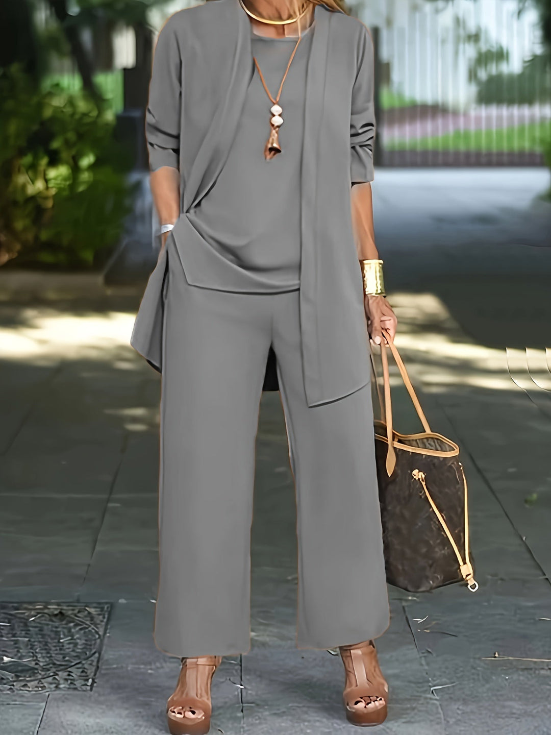 Ava™ - Stylish Chic Three Piece Set