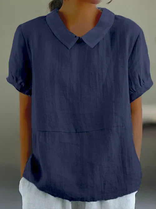 Ronda™ | Relaxed Fit Collared Blouse