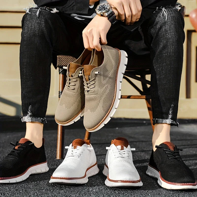 Jones™ | Stylish Mesh Sneakers for Men