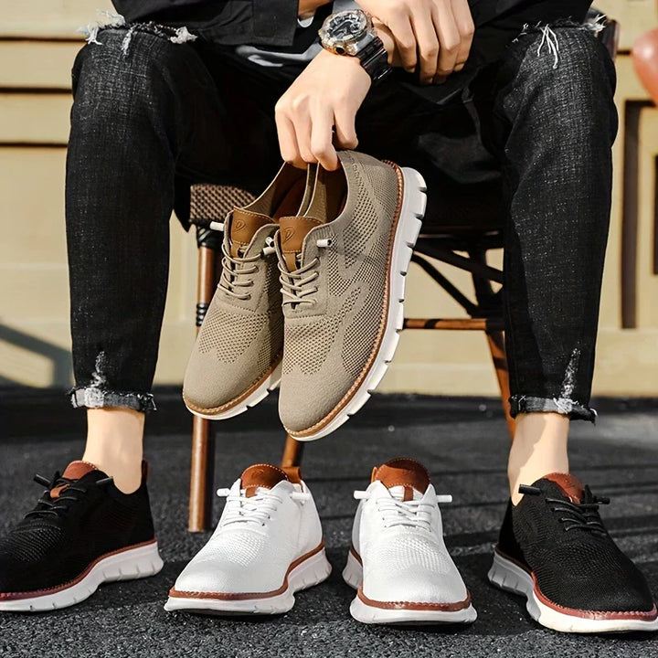 Jones™ | Stylish Mesh Sneakers for Men