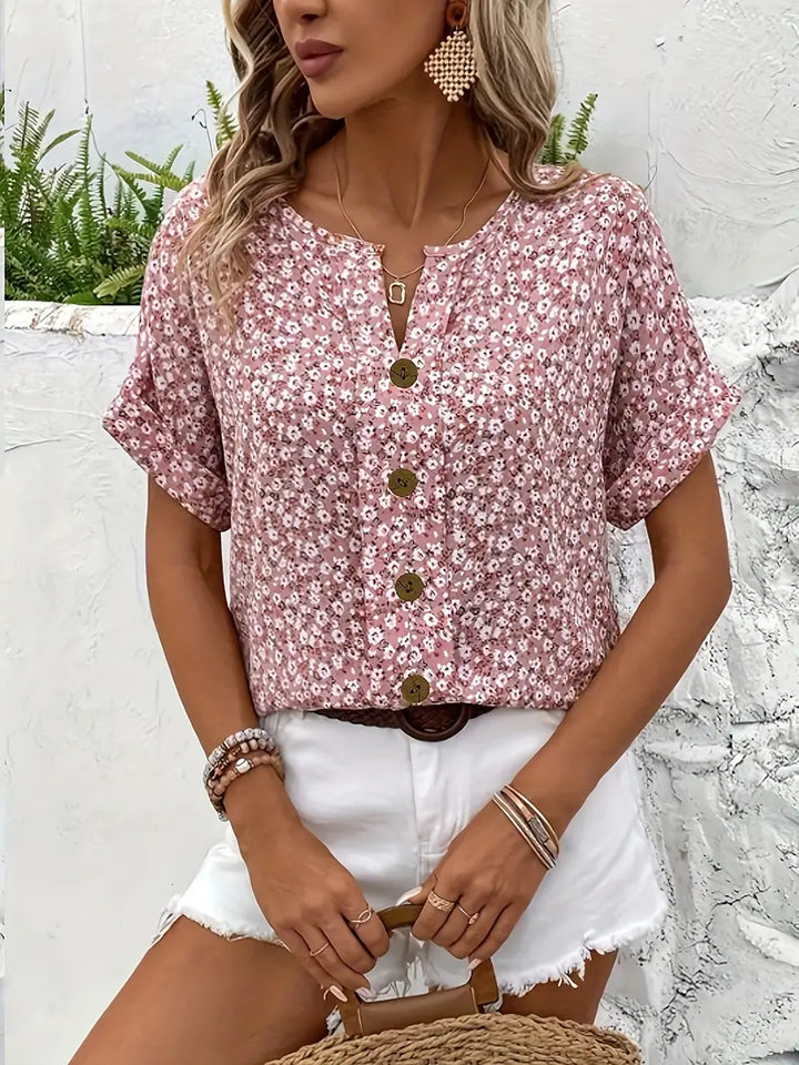 Jullia™ | Button Summer Top