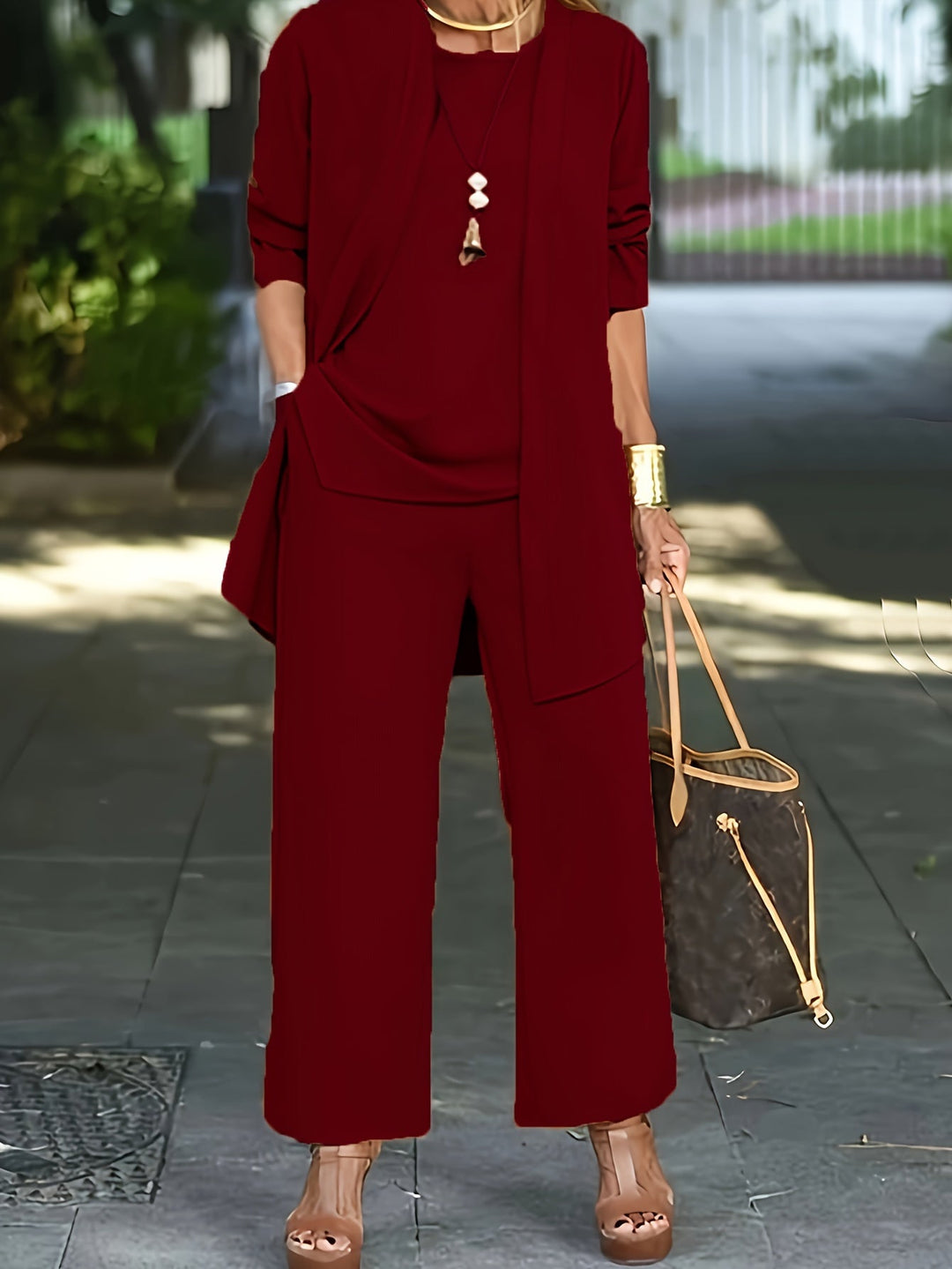 Ava™ - Stylish Chic Three Piece Set