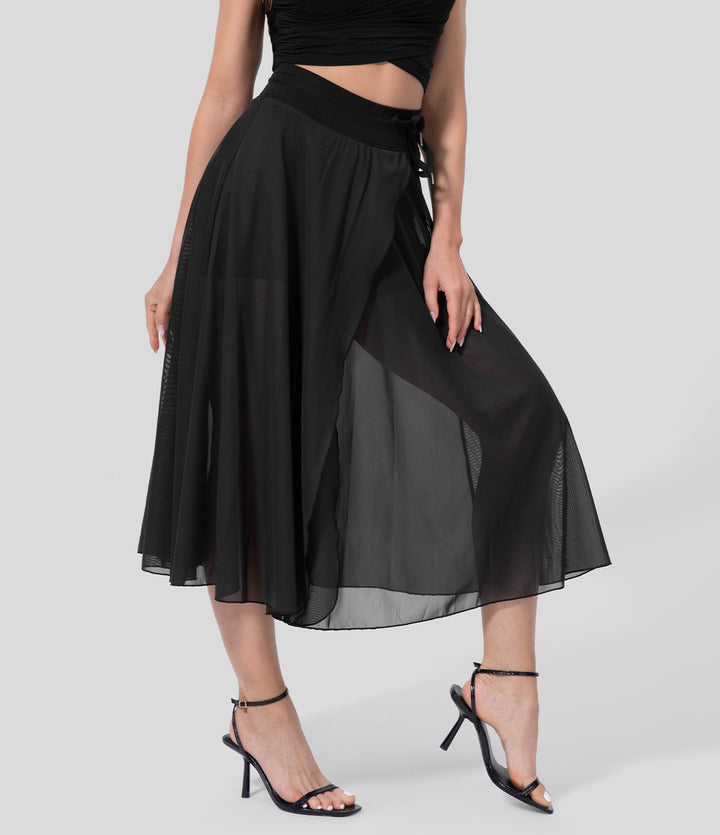 Shirley™ | High-Waisted 2-in-1 Skirt
