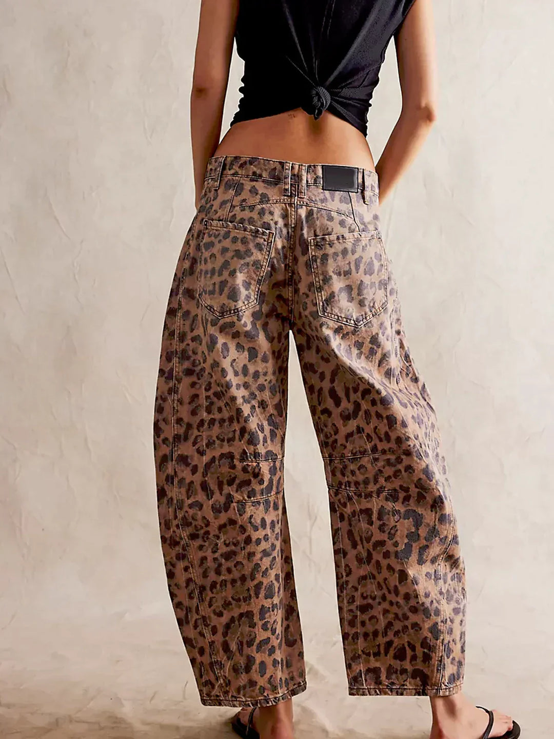 Laura™ | Leopard Print Trousers