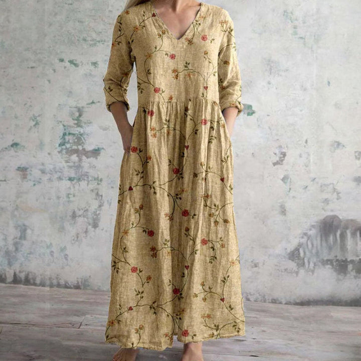 ANNIE™ | LONG FLORAL MAXI DRESS