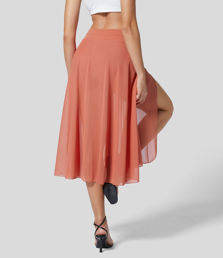 Shirley™ | High-Waisted 2-in-1 Skirt