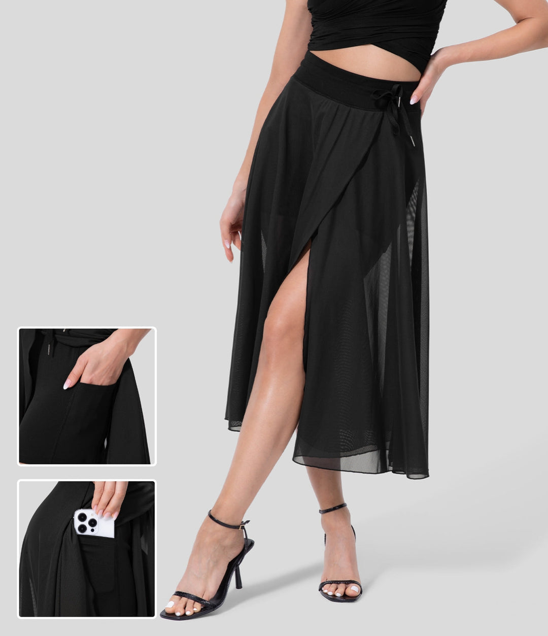 Shirley™ | High-Waisted 2-in-1 Skirt