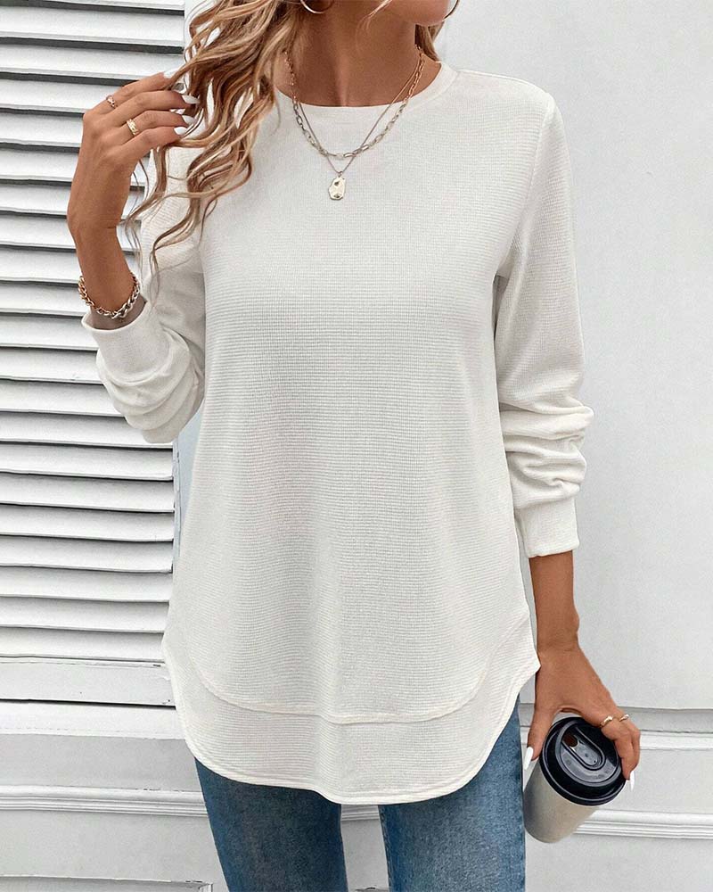 Andrea O-Neck Long Sleeve