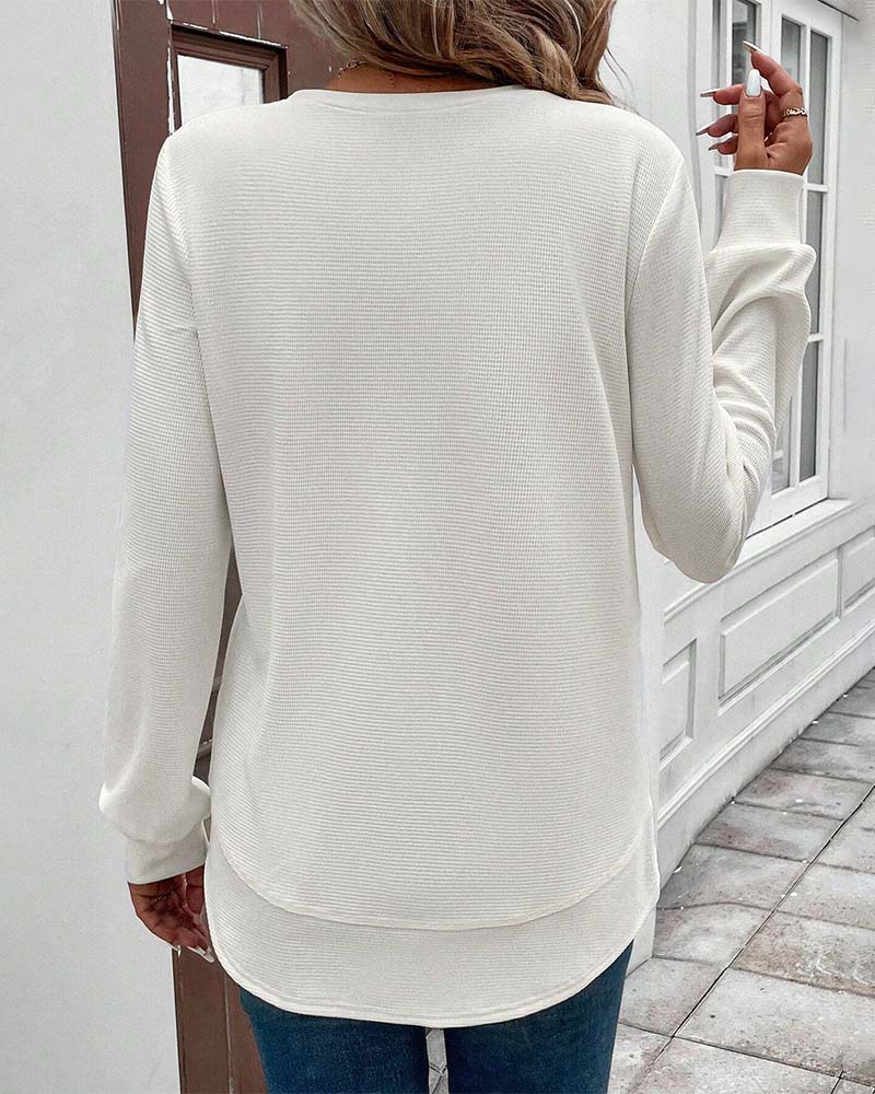 Andrea O-Neck Long Sleeve