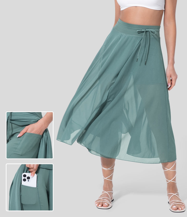 Shirley™ | High-Waisted 2-in-1 Skirt