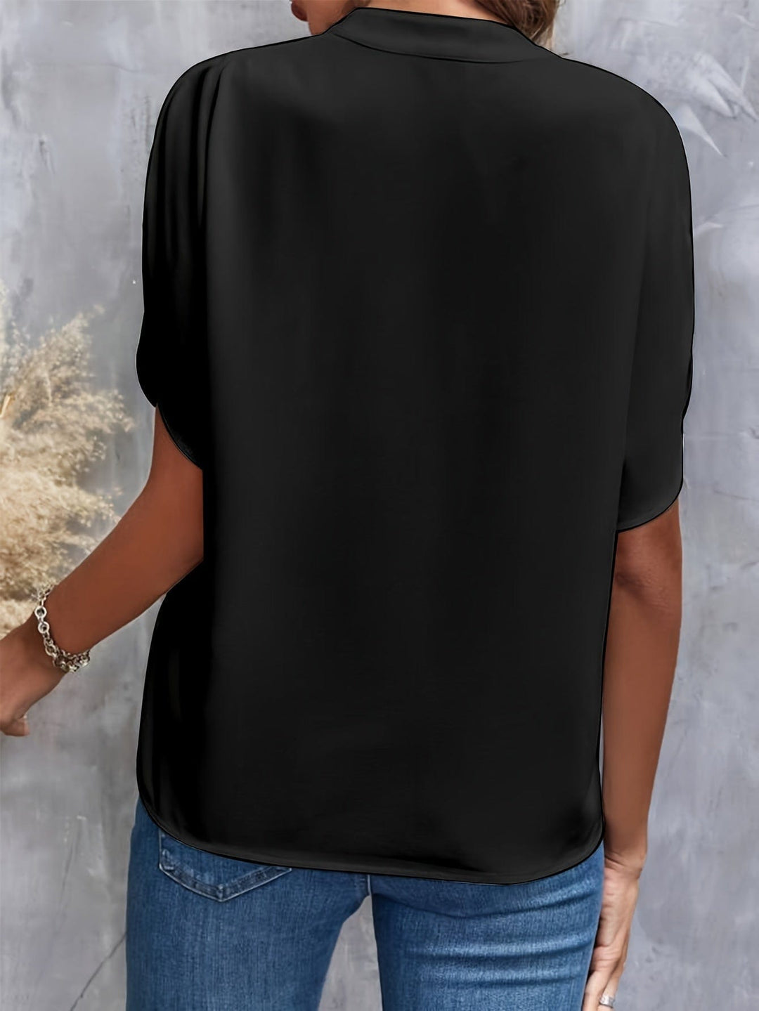Elina Draped Blouse