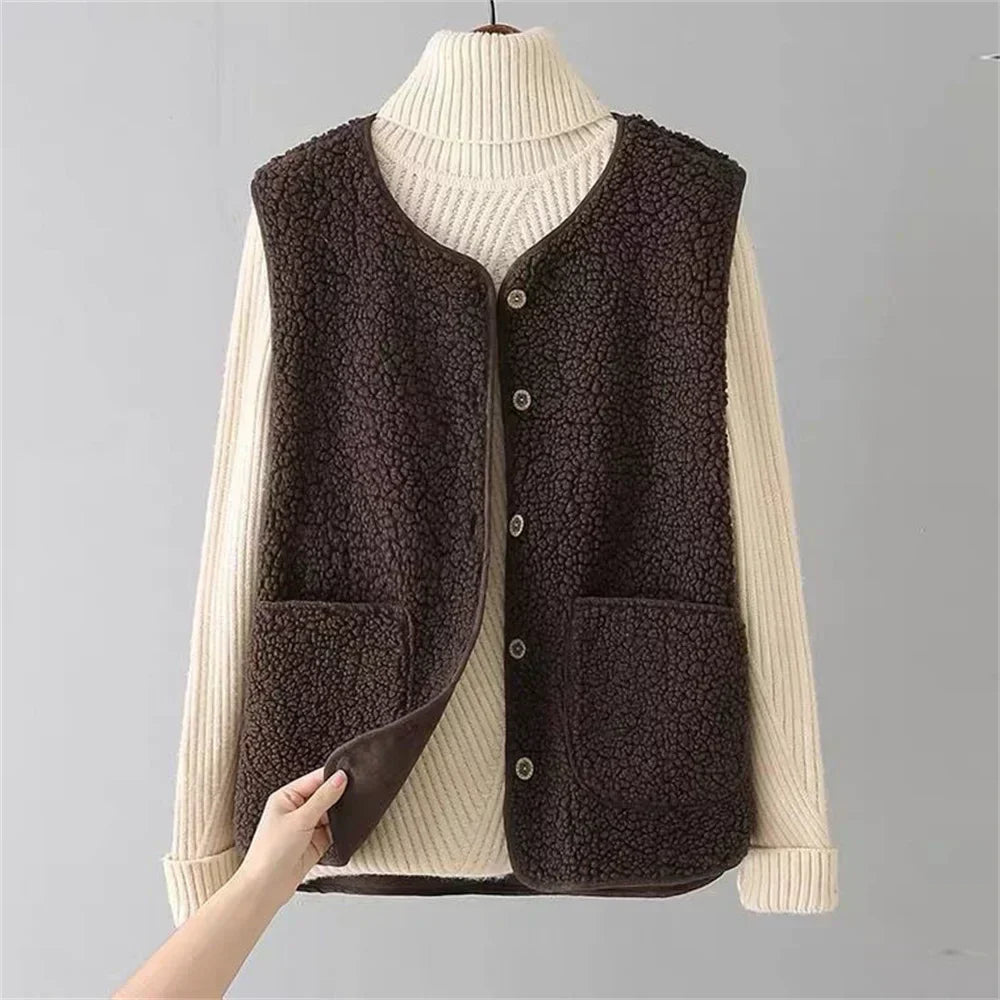 Julia™ - Versatile Chic Wool Vest