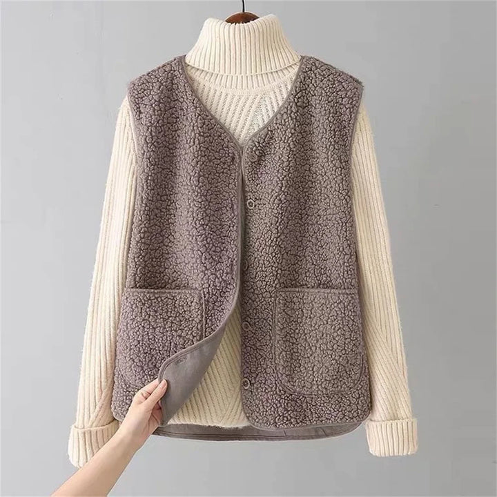Julia™ - Versatile Chic Wool Vest