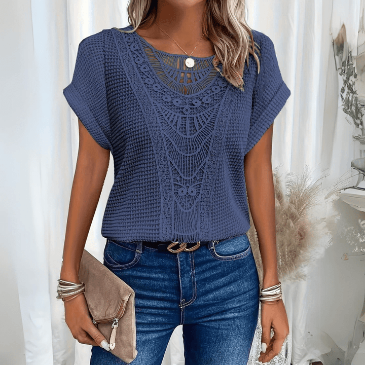 Karina™ | Elegant Ibiza-style blouse