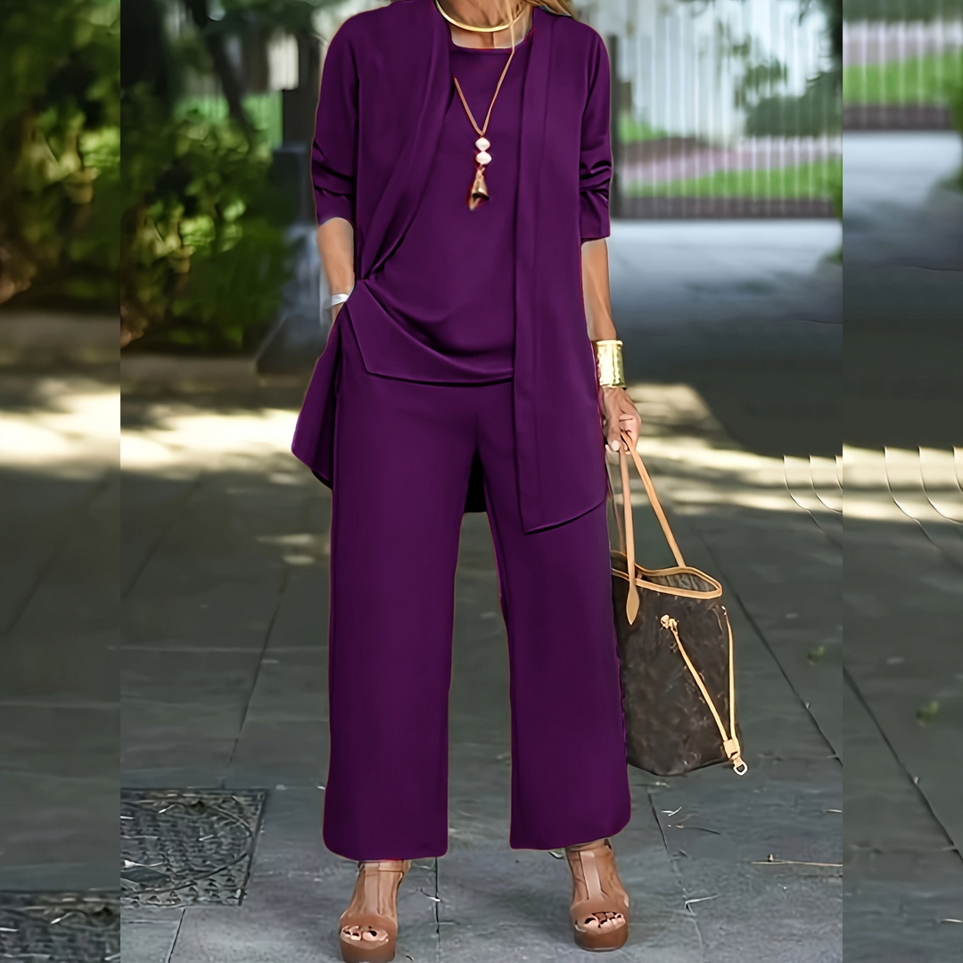 Ava™ - Stylish Chic Three Piece Set