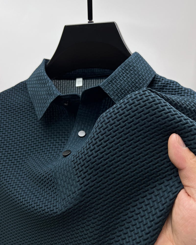Daniel™ | Stylish Textured Polo Shirt for Men