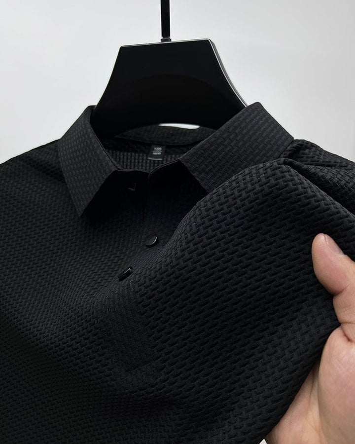 Daniel™ | Stylish Textured Polo Shirt for Men
