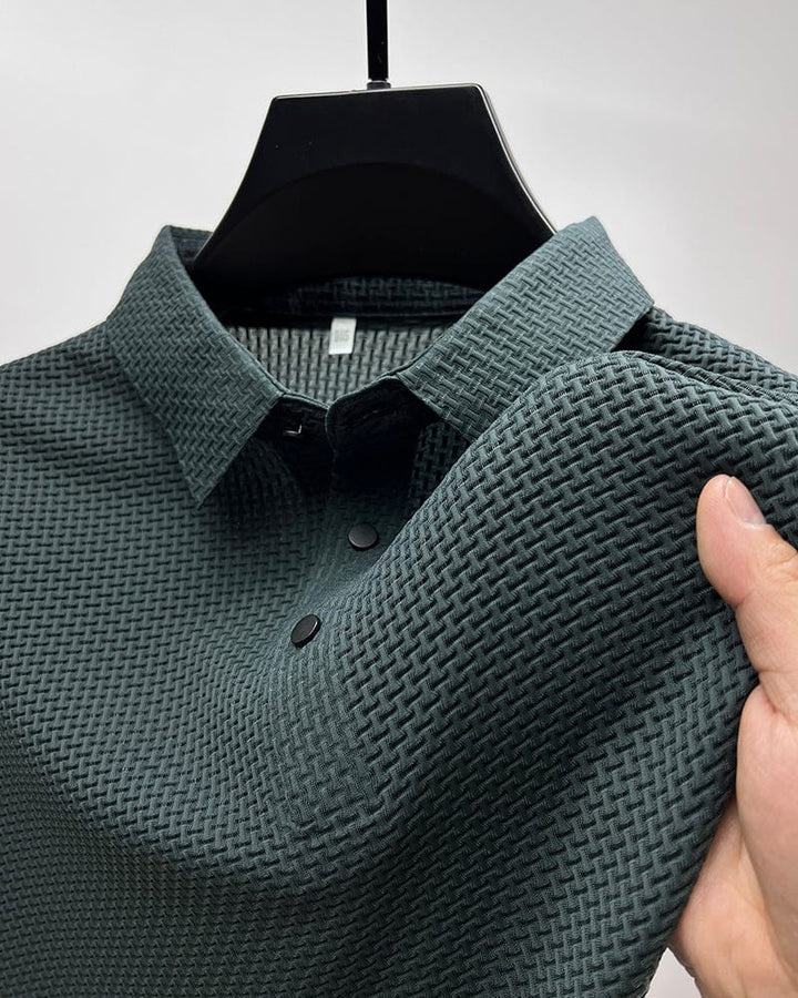 Daniel™ | Stylish Textured Polo Shirt for Men