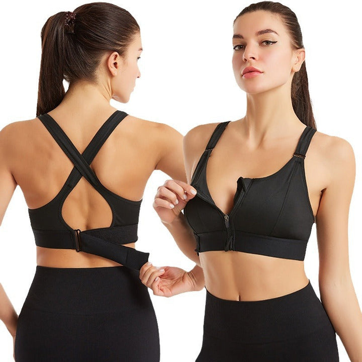 Kelly™ - Zip Up Anti-Sweat Bra