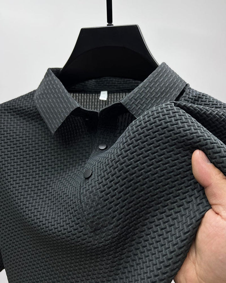 Daniel™ | Stylish Textured Polo Shirt for Men