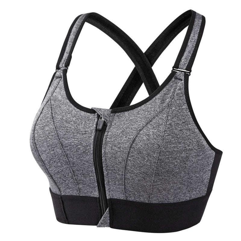 Kelly™ - Zip Up Anti-Sweat Bra