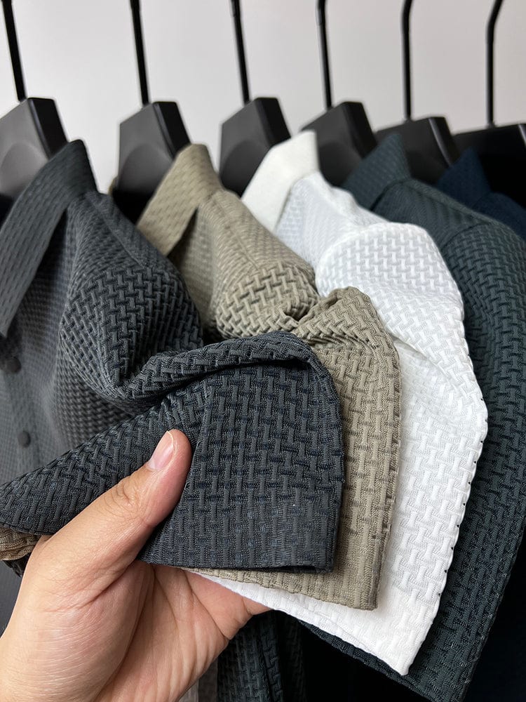 Daniel™ | Stylish Textured Polo Shirt for Men