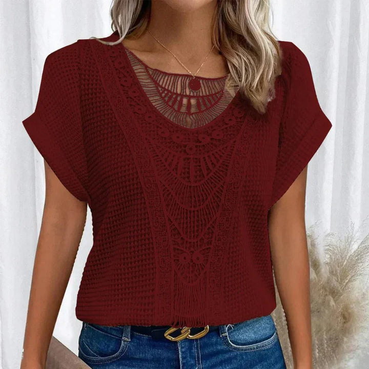 Karina™ | Elegant Ibiza-style blouse