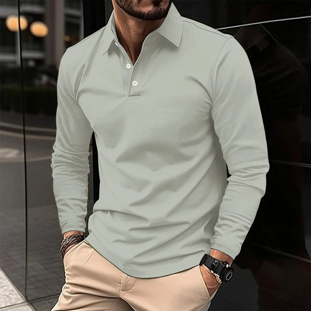 Eric™ - Casual Long-Sleeved Polo