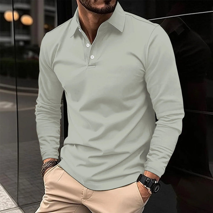 Eric™ - Casual Long-Sleeved Polo