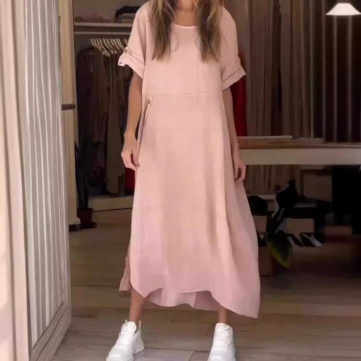 SELENA | Chic Button-Down Dress for Effortless Style