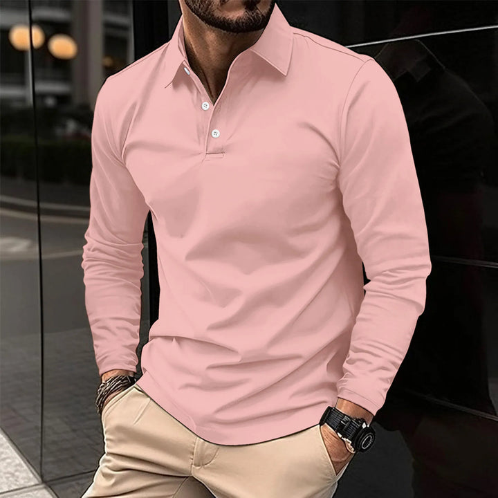Eric™ - Casual Long-Sleeved Polo