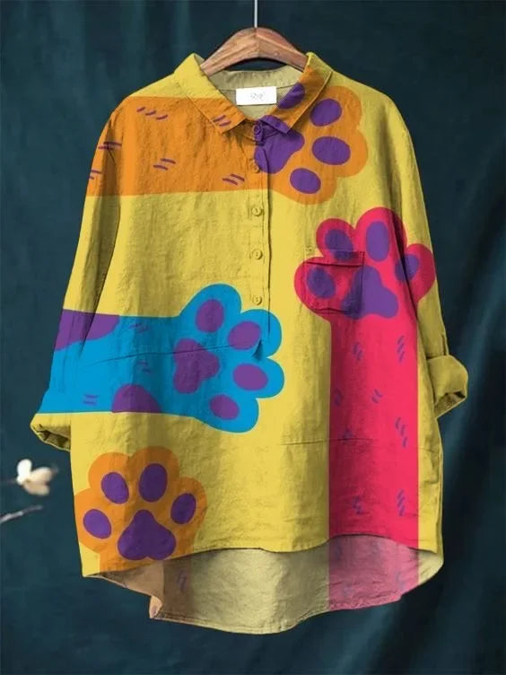 Emilie™ | Cat-Inspired Art Tee