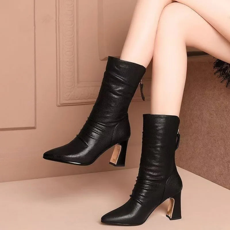 Maya™ | Toe Heeled Boots