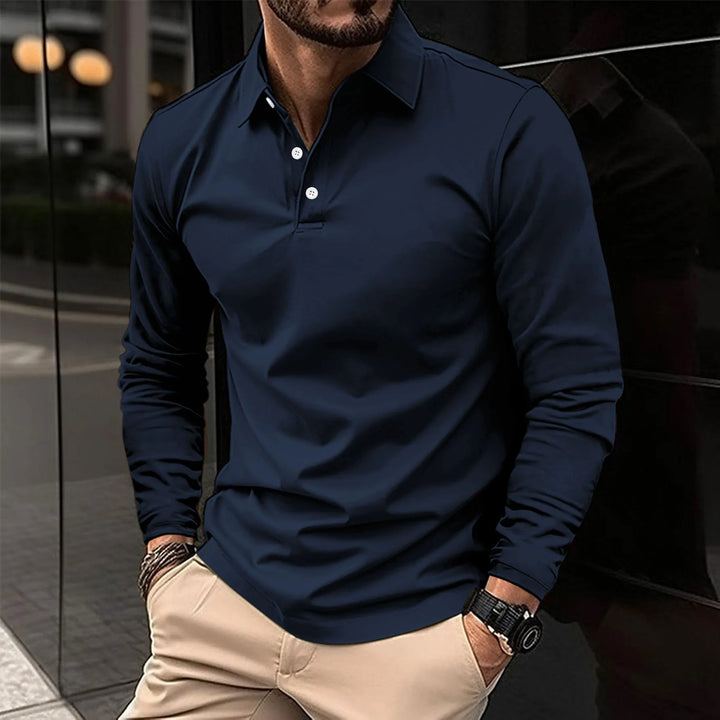 Eric™ - Casual Long-Sleeved Polo