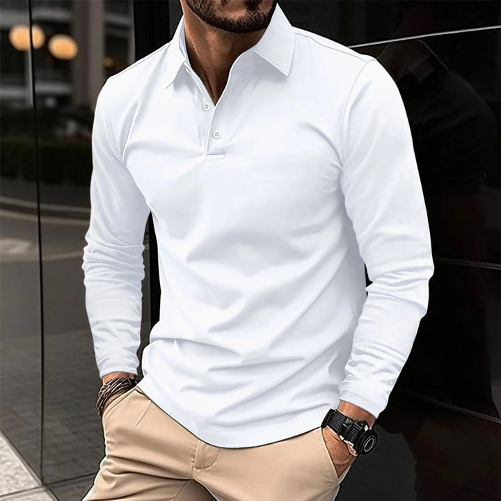 Eric™ - Casual Long-Sleeved Polo
