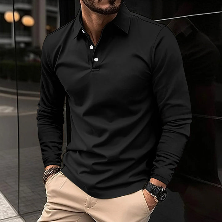 Eric™ - Casual Long-Sleeved Polo
