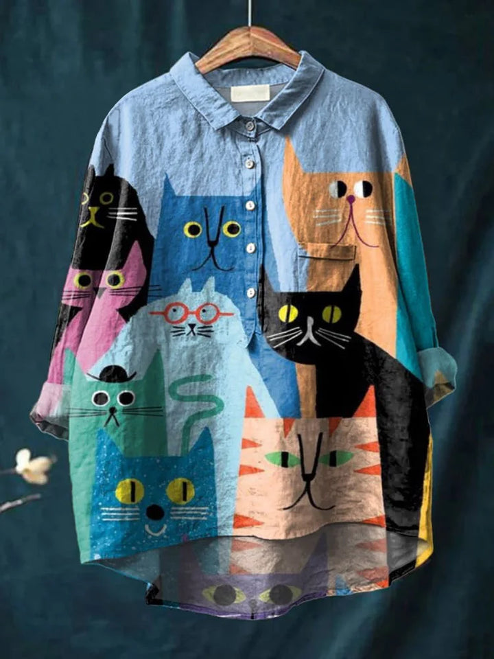 Marianne™ | Artistic Cat T-Shirt